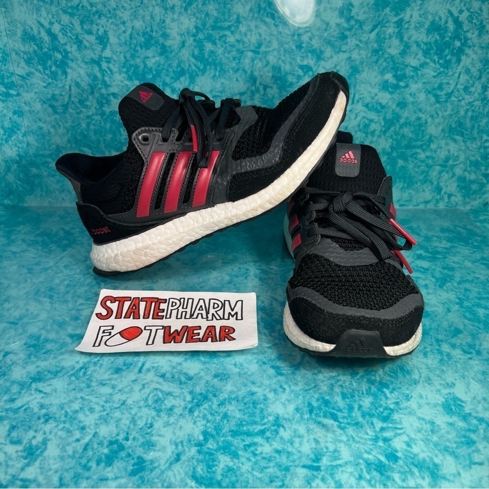 Adidas Ultraboost S&L  Black Pink Women’s Low Top Cushioned Athletic Shoes